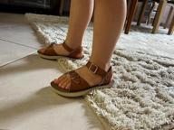 img 1 attached to Sun-san Surfer Flat 🏄 Sandal: Comfortable Unisex-Child Salt Water Sandals review by Rance Riley