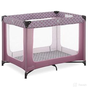 img 4 attached to 🎀 Dream On Me Zoom Portable Playard in Pink: A Convenient and Stylish Solution for On-the-Go Playtime