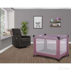 img 3 attached to 🎀 Dream On Me Zoom Portable Playard in Pink: A Convenient and Stylish Solution for On-the-Go Playtime