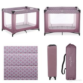 img 1 attached to 🎀 Dream On Me Zoom Portable Playard in Pink: A Convenient and Stylish Solution for On-the-Go Playtime