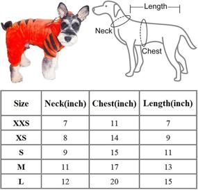 img 3 attached to 🐯 Kodervo Tiger Dog Costume for Halloween - Funny Cosplay Outfit for Small, Medium, Large Dogs - Dress Your Pets as Orange Tigers in Special Events