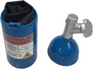 enhanced storage solution: nitrous power 1091 blue storage container and tool roll logo