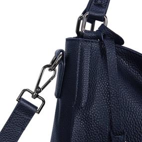 img 1 attached to Leather Handbags Shoulder Handbag Designer Women's Handbags & Wallets via Totes