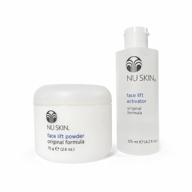 nuskin face activator by nu skin logo