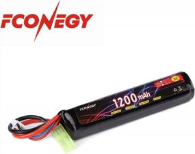 img 4 attached to Fconegy Airsoft Gun Battery 11.1V 1200MAh 20C Lipo Pack With Small Tamiya Plug