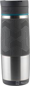 img 3 attached to ☕️ Contigo Autoseal Transit Stainless Steel Travel Mug, 16 Oz: Sleek Blue Stainless Steel Design for On-The-Go Sipping