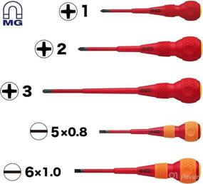 img 2 attached to Изолированная отвертка VESSEL № 2005PBU Япония