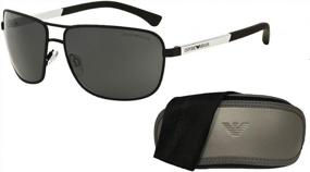 img 2 attached to 🕶️ Enhance Your Style with Emporio Armani EA2033 Sunglasses: Complimentary Elegance for the Modern Individual