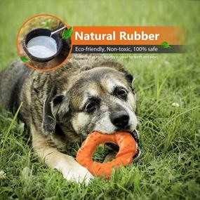 img 1 attached to EASTBLUE Natural Rubber Dog Chew Toy For Aggressive Chewers: Indestructible Durable Puppy Toy, Tough And Long-Lasting For Medium And Large Dogs
