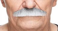 get the perfect cop look with mustaches self adhesive policeman fake mustache for adults logo