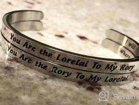 img 7 attached to Mother Daughter Keychain Set - Best Friend, Sister Gift: You Are My Lorelai, I'm Your Rory