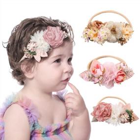 img 2 attached to Wiwpar Headband Adjustable Hairbands Childrens Baby Care : Hair Care