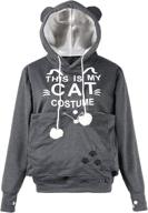 sexyshine kangaroo carriers pullover sweatshirts cats ... apparel logo