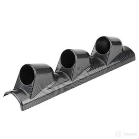 img 4 attached to 🏎️ Enhance Your Racing Experience with the Acouto Universal Heavy Duty Racing Sport Meter Gauge Pillar Mount Pod Holder (Triple Hole)