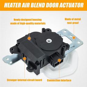 img 2 attached to 79140-SNA-A01, 604-879 Honda Civic 2006-2011 Heater Air Blend Door Actuator Mode Motor Assembly - Compatible