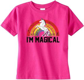 img 1 attached to Enchanting Magical Unicorn T-Shirt for Toddler Girls - Tops, Tees & Blouses