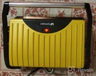 img 3 attached to Sandwich maker Kitfort KT-1609 Panini Maker, red review by Edyta Dobrzaska ᠌