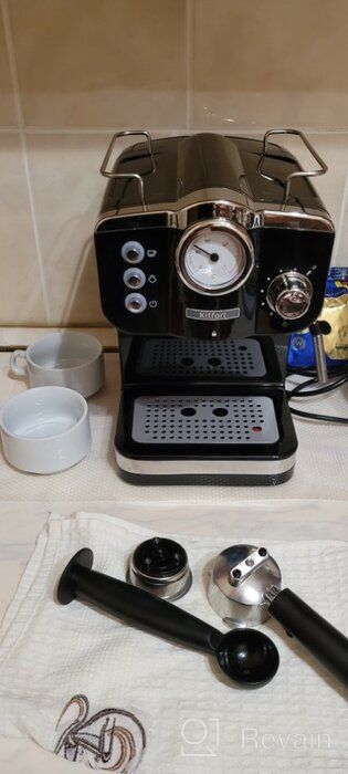 img 1 attached to Coffeemaker Kitfort KT-739, black review by Dorota Komendowska ( ᠌