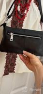 img 1 attached to Versatile Lecxci Leather Crossbody Purses: Ideal Clutch Phone Wallets For Stylish Women review by Smooth May