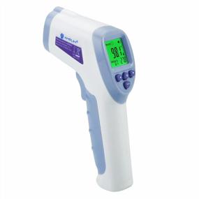 img 4 attached to Бесконтактные и точные результаты с бесконтактным лобным термометром Amplim - идеально подходит для взрослых, детей и младенцев