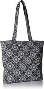 img 3 attached to Vera Bradley Signature Cotton Hummingbird 🌸 Handbags & Wallets for Women - Totes