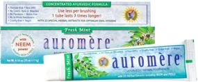 img 4 attached to 🌿 Refreshing Mint Toothpaste: Auromere B002CWQTTU Tthpste for Long-Lasting Freshness