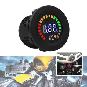 img 2 attached to Haofy Digital Voltmeter Waterproof Motorcycle