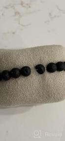 img 6 attached to WRCXSTONE Natural 8Mm Gorgeous Semi-Precious Gemstones Healing Crystal Stretch Beaded Bracelet Unisex