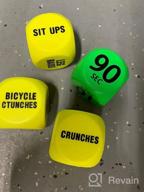 img 1 attached to 6-Sided Foam Fitness Dice For Solo Or Group Workouts | Skywin Exercise Dice For Fun Dynamic Exercises review by Jeremy Gorsage