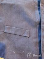 img 1 attached to Nautica Boys' 4-Piece Vest Set: 👕 Dress Shirt, Bow Tie, Vest, and Pants review by Matt Morrison