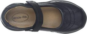 img 2 attached to 👧 Stride Rite Claire Toddler Little Girls' Shoes: Stylish Flats for Comfort and Durability