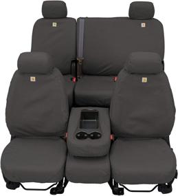 img 4 attached to Covercraft Carhartt SeatSaver Second Custom Interior Accessories : Seat Covers & Accessories