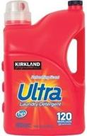 👕 kirkland signature ultra clean premium laundry detergent: powerful 2x concentrate for effective stain removal logo