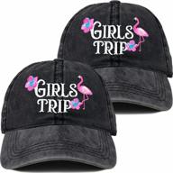 funky junque bachelorette party girls trip night out dad hat baseball cap for women logo
