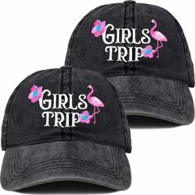 img 4 attached to Funky Junque Bachelorette Party Girls Trip Night Out Dad Hat Бейсболка для женщин