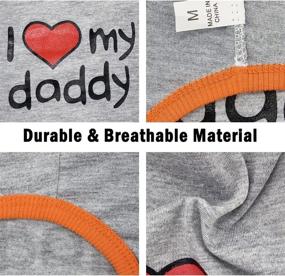 img 1 attached to Clothes Printing Clothing Breathable Dad Grey Dogs best: Apparel & Accessories