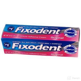 img 2 attached to Fixodent Complete Original Denture Adhesive Oral Care - Denture Care