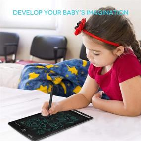 img 1 attached to Mafiti LCD Writing Tablet 8.5 Inch Electronic Writing Drawing Pad Portable Doodle Board Gifts For Kids Office Memo Home Whiteboard Black