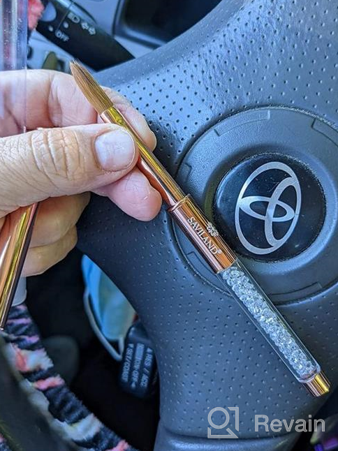 img 1 attached to 🖌️ Saviland Size 14 Kolinsky Acrylic Nail Brush – Premium Brush for Acrylic Powder with Bronze Gold Kolinsky Hair and Broken Diamond Handle – Ideal for Both Beginner and Professional Nail Artistry review by Djmikis Parker