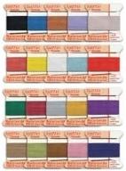 🧵 discover the ultimate griffin 100% silk bead cord thread sampler pack - size #2 logo