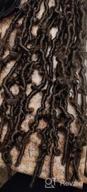 img 1 attached to 8 Inch Pre-Twisted Distressed Crochet Braids Synthetic Hair Extensions 1B Toyotress Butterfly Locs review by Lisa Rice
