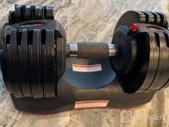 img 1 attached to Multi-Weight Adjustable Dumbbell Set With Free Weights - Perfect For Full Body Workout Fitness At Home Gym For Men And Women With Options Of 12.5/27.5/44/55/66 Lbs. review by Clayton Morris