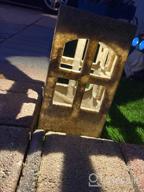картинка 1 прикреплена к отзыву Солнечные дорожки с каменной текстурой для декора наружного сада - набор из 2, яркость 20 лм, идеально подходит для патио и двора от Marty Drury