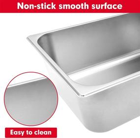 img 1 attached to Premium Stainless Steel Large Cat Litter Box: Non-Stick, Durable, and Easy to Clean - No More Odor, Stains, or Rusts! XL Size with High Sides - Ideal Metal Pan for Cats and Rabbits