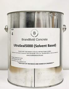 img 2 attached to Ultimate Concrete Protection With BrandBold Brilliance UltraSeal 5000 Acid Stain Sealer - 1 Gallon (Solvent Based) | Step 4