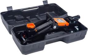 img 1 attached to 🚗 Pro-LifT 1.5 Ton Trolley Jack Car Lift with Blow Molded Storage Case - 3000 LBS Capacity Orange: High-Quality Hydraulic Solution for Effortless Vehicle Lifting