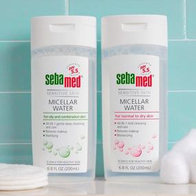 img 1 attached to SEBAMED Micellar Cleansing Water: All-In-1 Mild Hydrating Formula For Oily And Combination Skin 6.8 Fl Oz (200ML)