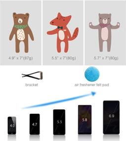 img 2 attached to Phone Holder Cartoon Compatible Smartphones