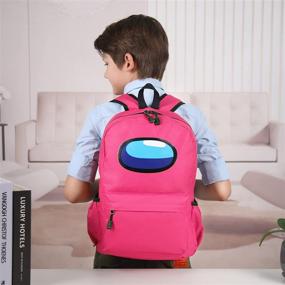 img 1 attached to Backpack 17 Inch Suitable Students Lightweight Backpacks : Laptop Backpacks