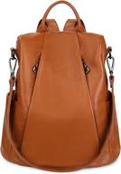 stylish gywon backpack crossbody convertible anti theft women's handbags & wallets - satchels: the perfect blend of functionality and security logo